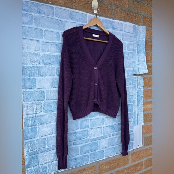 SABLYN Tati Cardigan in purple size large - Picture 8 of 14